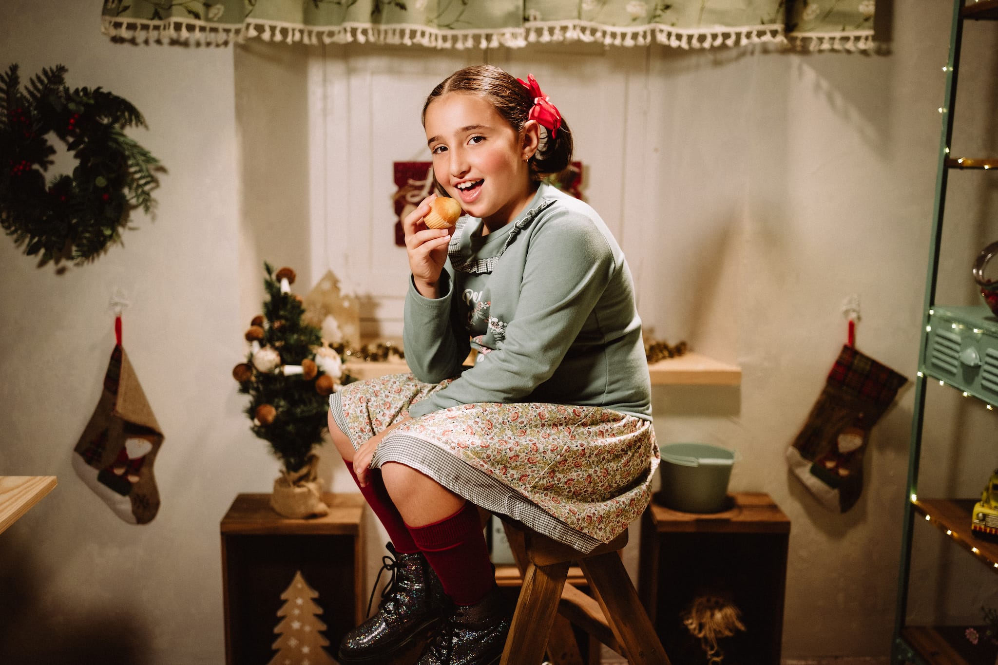 Sesion Navidad en Ecija Primeras Sonrisas